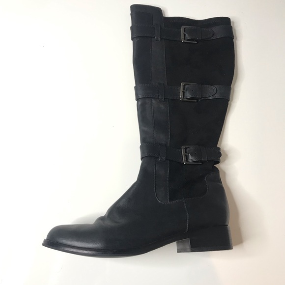 cole haan nike air riding boots